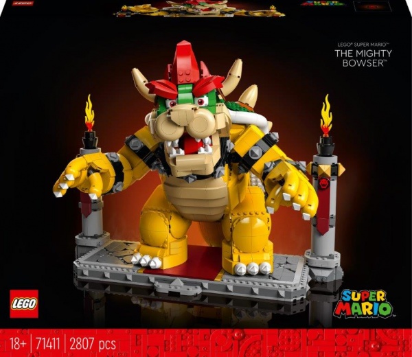 Конструктор LEGO Super Mario Могутній Боузер 71411