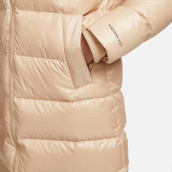 Пальто Nike W NSW TF CITY HD PARKA DH4081-200 р.S бежевий