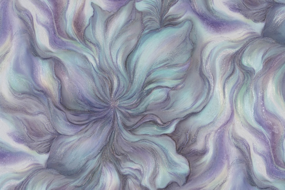 Обои виниловые на флизелиновой основе Славянские обои Le Grand Platinum Лисса 1618-03 1,06x10,05 м