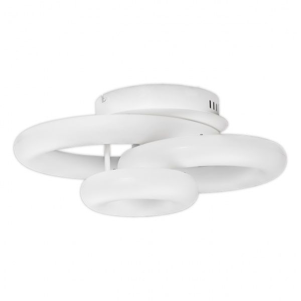 Люстра светодиодная Hopfen Gravitation 3R-NK с пультом ДУ (Plexiglas) 80 Вт белый 