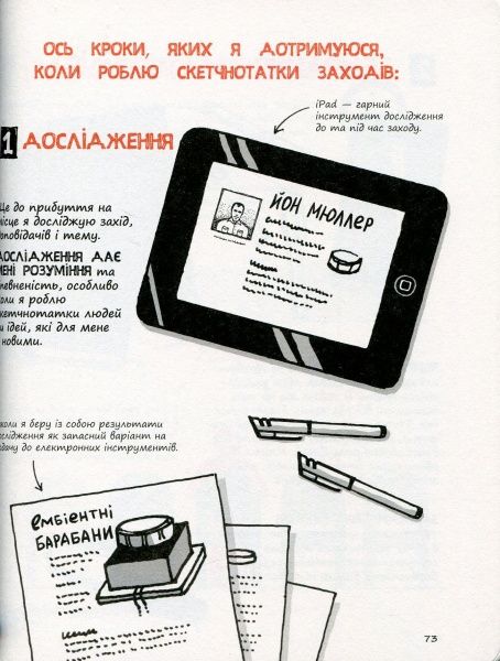 Книга Майк Родэ «Скетчноутінг. Посібник з візуалізації ідей» 978-617-12-1555-9