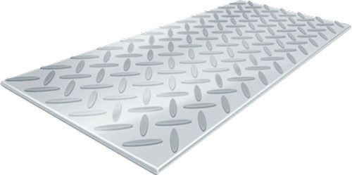 Лист г/к рифлений 4 мм 1250 мм