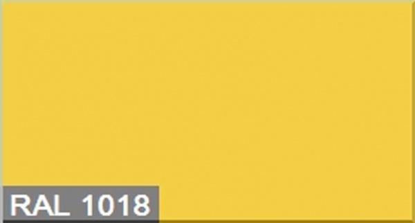 Емаль акрилова універсальна Bionic House RAL 1018 цинково-жовтий мат 0,8л