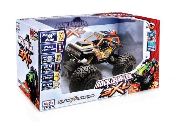 Машинка на р/у Maisto Rock Crawler в ассортименте 81157 green/81157 red