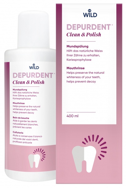 Ополаскиватель для полости рта Depurdent Очищение и полировка 400 мл