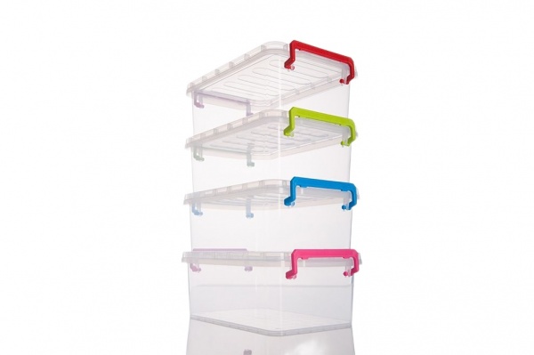 Контейнер харчовий NOLEKS з кришкою плоский Хіт 2 л 75x270x180 мм