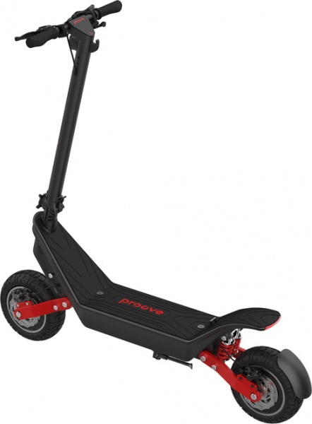 Электросамокат Proove Model Dual Sport (черно-красный)
