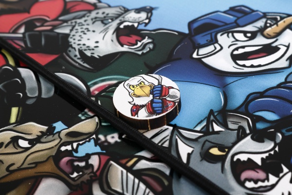 Игра настольная Аэрохоккей 300х400 мм