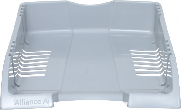 Лоток для бумаг ПП ЛГ-2 серый