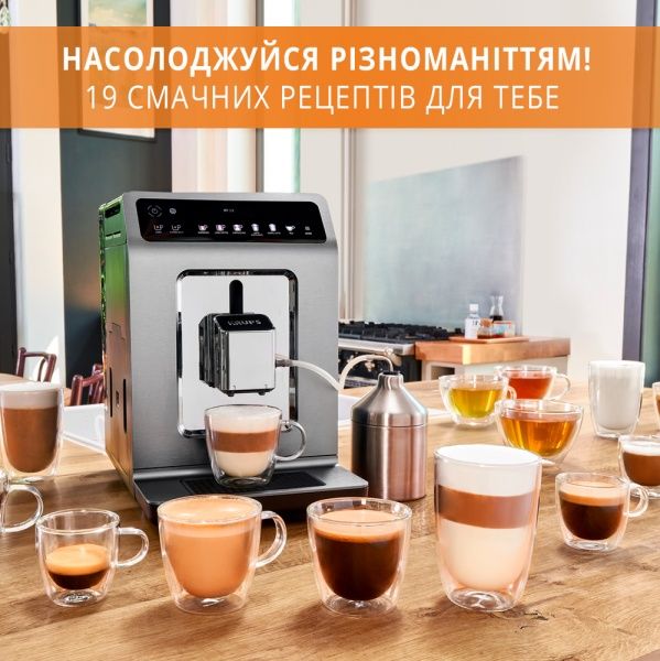 Кавомашина Krups EA894810 Evidence Plus Titanium 