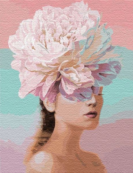 Картина по номерам Цветочные мысли 50х65 Идейка 