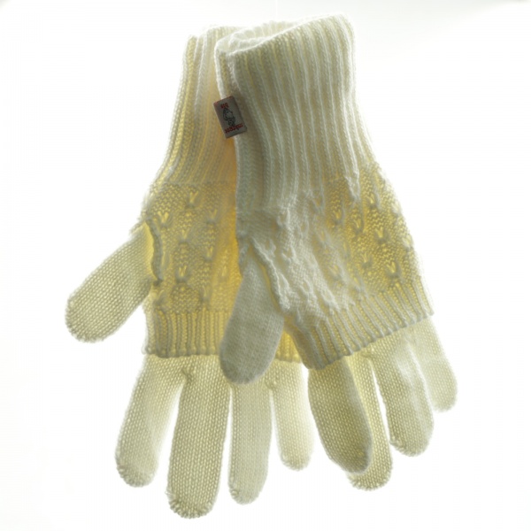 Варежки Margot Bis Loretta р.16 белый 3279 