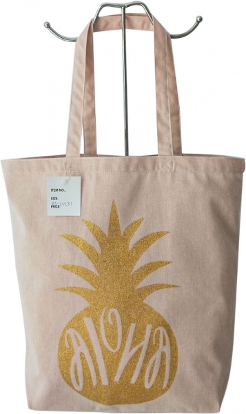 Сумка-шопер Luna Aloha 41x39x13 см рожевий 