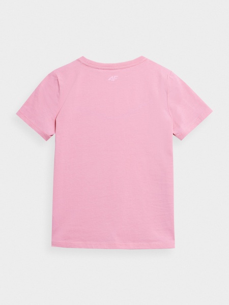 Футболка 4F TSHIRT F1007 4FJSS23TTSHF1007-56S р.128 розовый