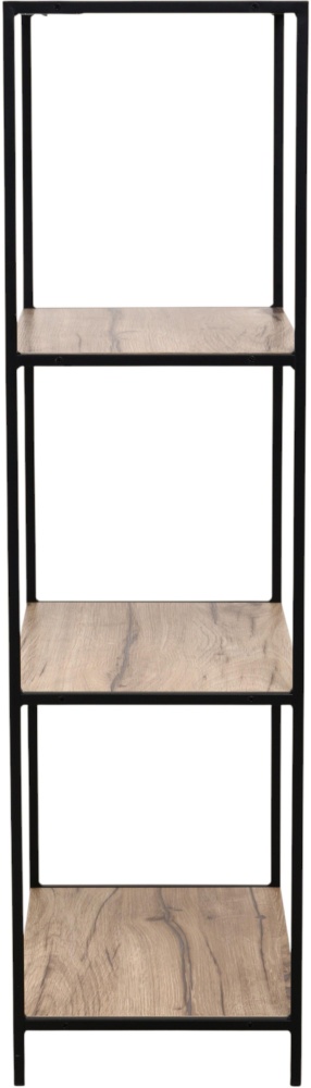 Этажерка Центр Меблів Конго 1105х500х300 мм натуральный/черный