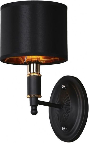 Бра WunderLicht OM3204-11 1x40 Вт E14 черный