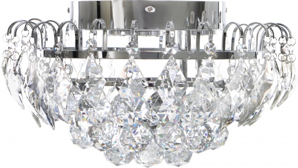 Світильник настінно-стельовий Globo TOULOUSE 4x40 Вт прозорий 46634-4 