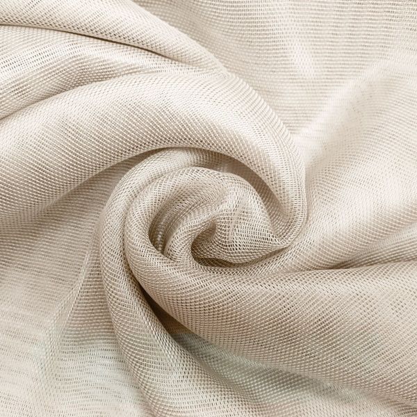 Тюль Grid 300х290 см бежевий Decora textile