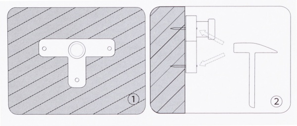 Часы настенные 30x48 см