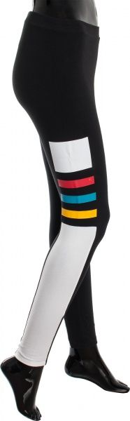 Лосины Adidas Graphic Stripe Leggings Womens AY6757 34 черный