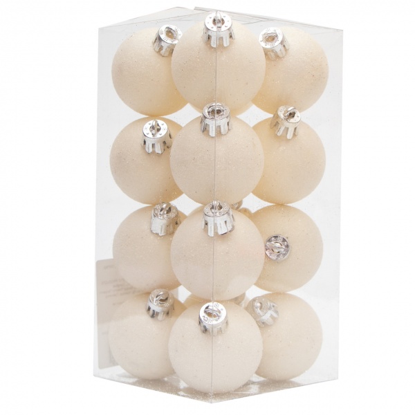 Набор елочных шаров Девилон 250959 d40 мм 16 шт./уп. 