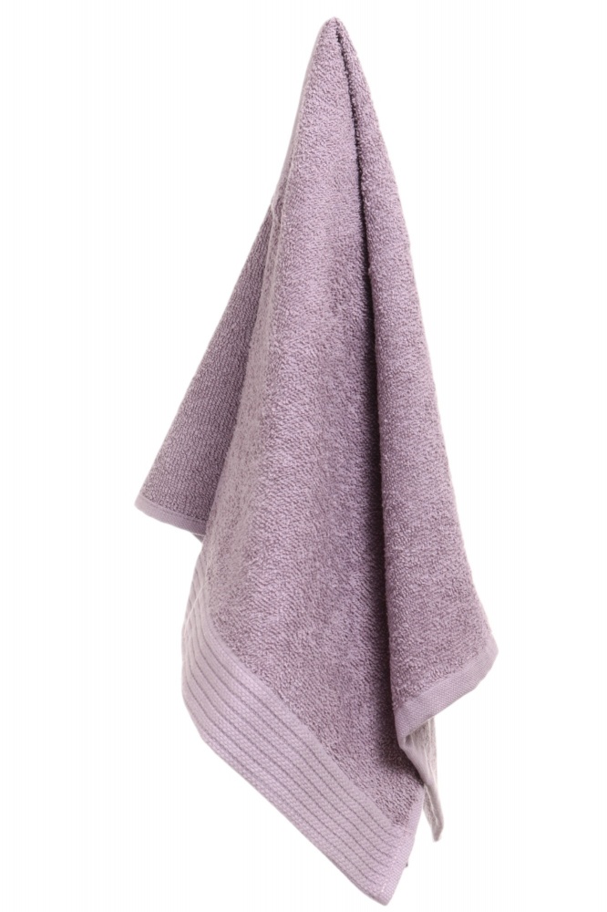 Полотенце махровое ОЕ New 33x70 см фиолетовый UP! (Underprice)