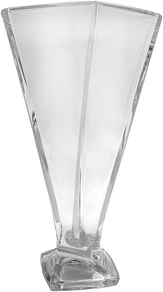 Ваза стеклянная прозрачная Quadro 9K7-8K935-0-99A44-330 Bohemia