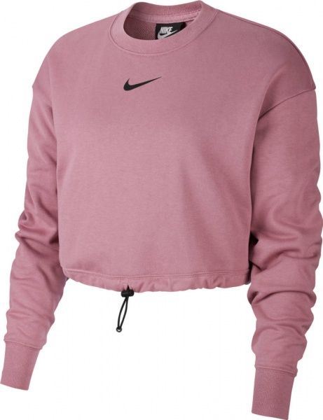 Свитшот Nike W NSW SWSH CREW FT CJ3766-515 р. XS фиолетовый