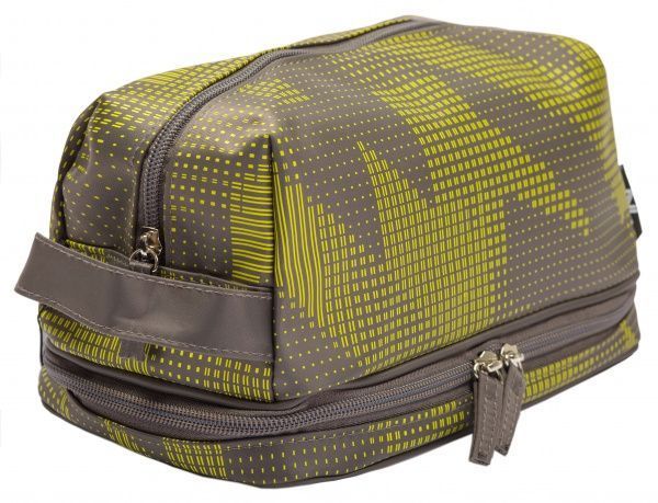 Косметичка AVL 24,5х14,5х15 см серо-зеленый 36010 