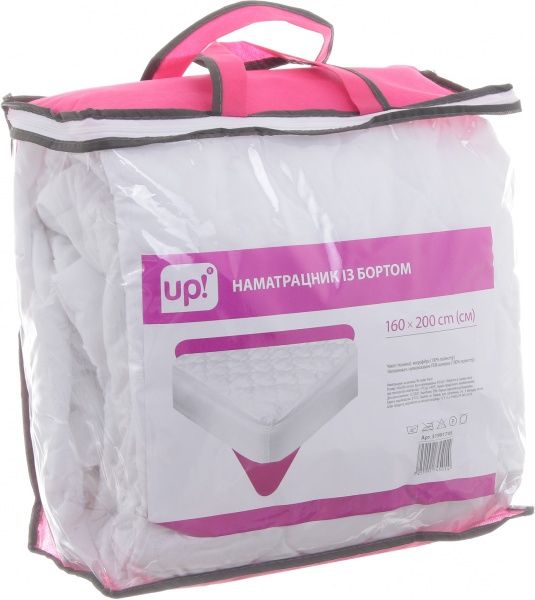 Наматрасник UP! (Underprice) с бортом микрофибра 160x200 см 
