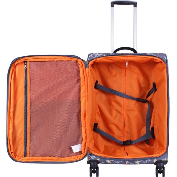 Чемодан Bagland M 63 л мульти суб.445 (37966244) 