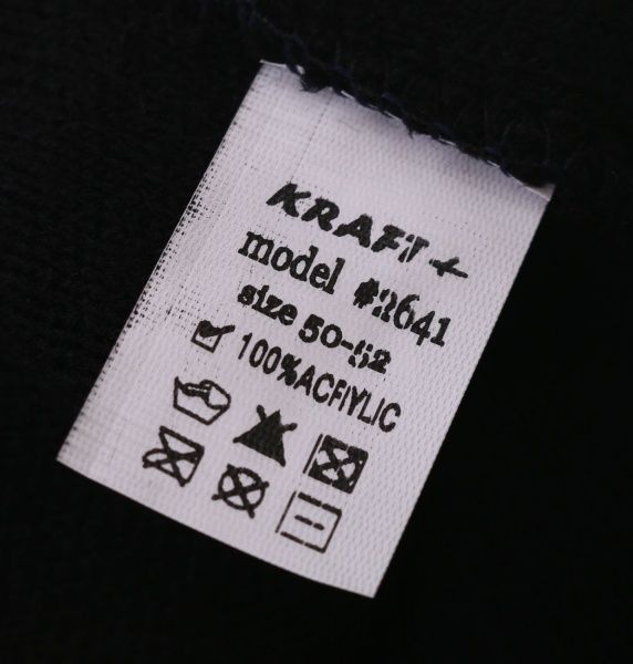 Шапочка дитяча для дівчинки Kraft+ 2641 р.50 чорний 