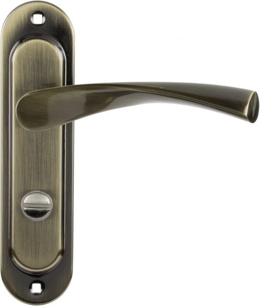 Ручка на планке Bruno WC 1250 WC 50 мм латунь