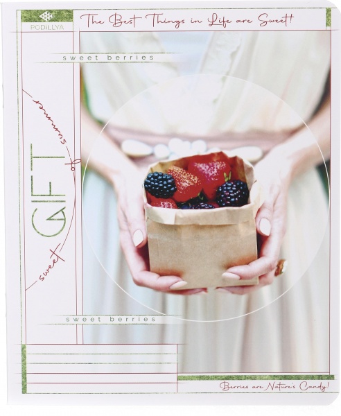 Зошит шкільний уф-лак 48 аркушів у лінійку в асортименті Мрії збуваються