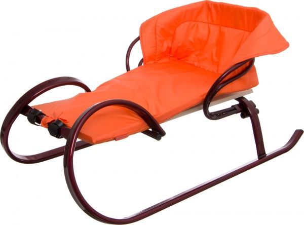 Матрас для санок поролоновий помаранчевий 
