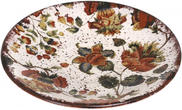 Блюдце Plain Herbs 14 см белый Keramika