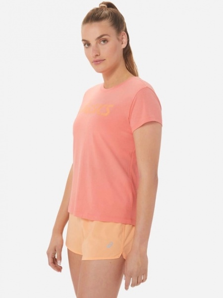 Футболка Asics ASICS BIG LOGO TEE III 2032C411-703 р.S рожевий
