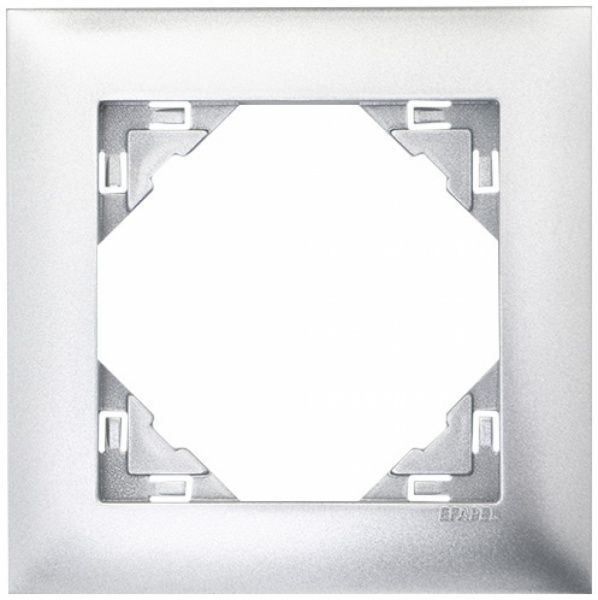 Рамка Efapel LOGUS алюминий 90910 TAL