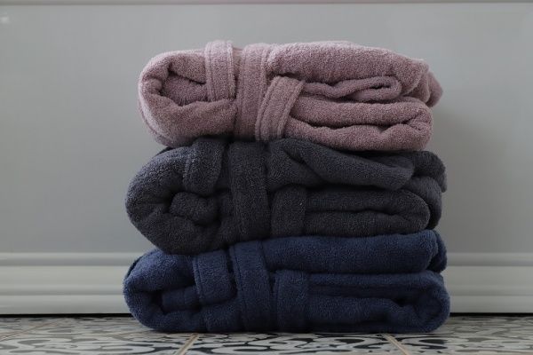 Халат махровий кімоно р. XL ліловий УХ000002399 