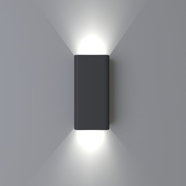 Подсветка декоративная Iterna Solen 2xGU10 металл/графит LM101 