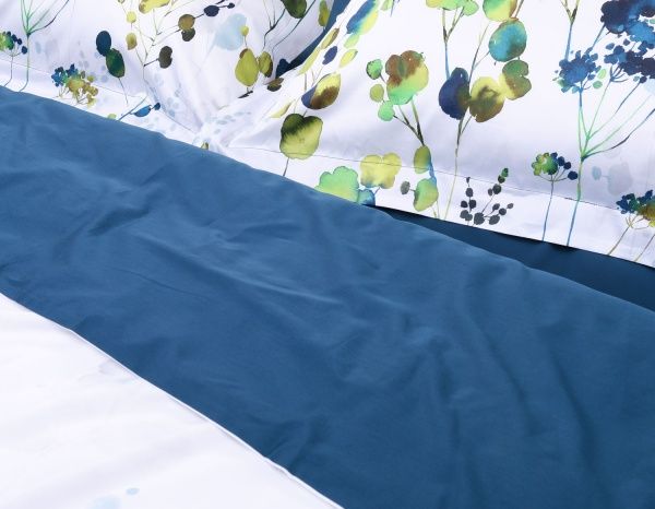 Комплект постільної білизни Spring bloom D двоспальний різнокольоровий принт La Nuit 