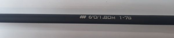 Спиннинговое удилище Viper carbon 1-7 гр 1,8 м