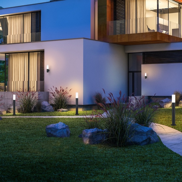 Светильник консольный Strotskis 60 Вт черный 1419 TECHNO (чорний) 