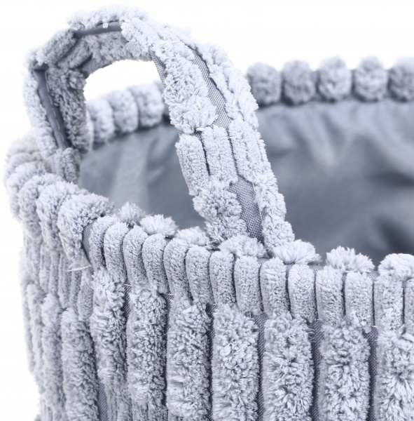 Кошик Velvet S 34x34 см EG92596 сірий 