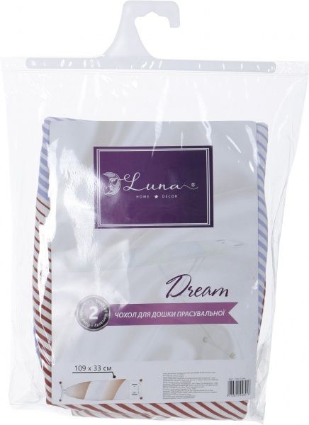 Чехол для гладильной доски Luna Dream 110x33 см PT4313F-brown-cover 