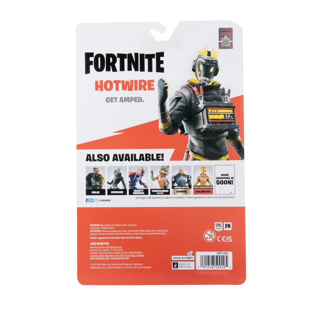 Фигурка коллекционная Fortnite Solo Mode Hotwire 10 см FNT1355