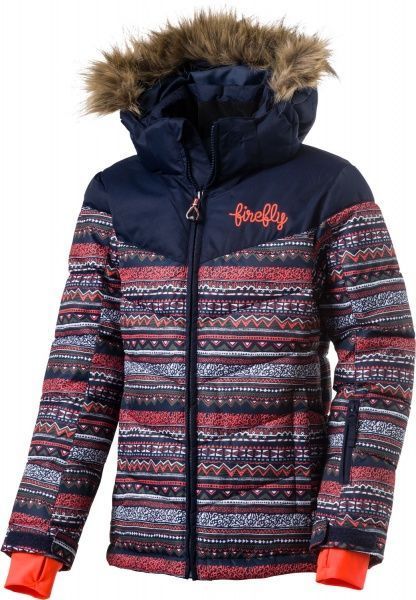 Куртка Firefly Talisha gls 267532-907915 176 чорно-помаранчевий