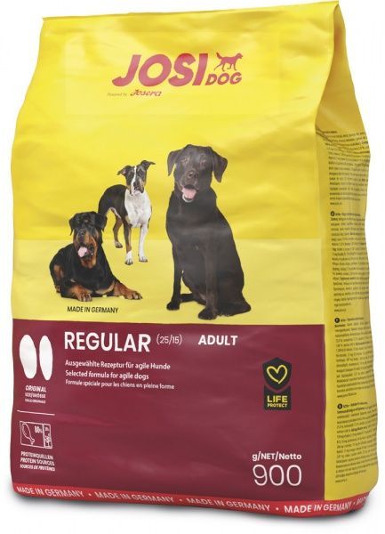 Корм Josera JosiDog Regular для малоактивних собак 0,9 кг