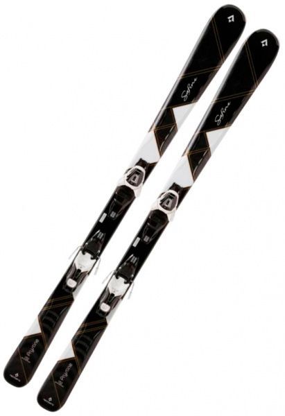 Лижі гірські TECNOPRO Safine Prystine 146 см чорний