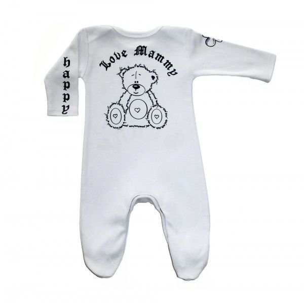 Чоловічок Lucky tots р.62 білий 1668 